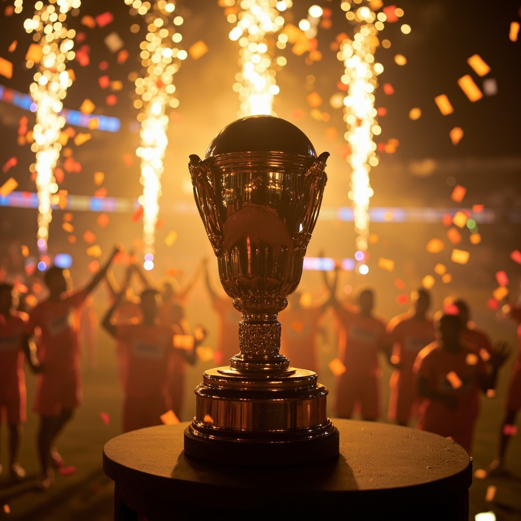 IPL 2026 trophy celebration