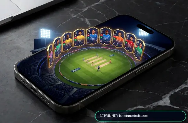 Betwinner (betwinner india) fantasy cricket & matchday visual 1